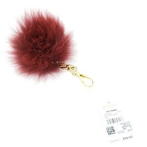 Michael Kors Bags - Michael Kors Red Fur Pom Pom Michael Kors Bags - Michael Kors Red Fur Pom Pom